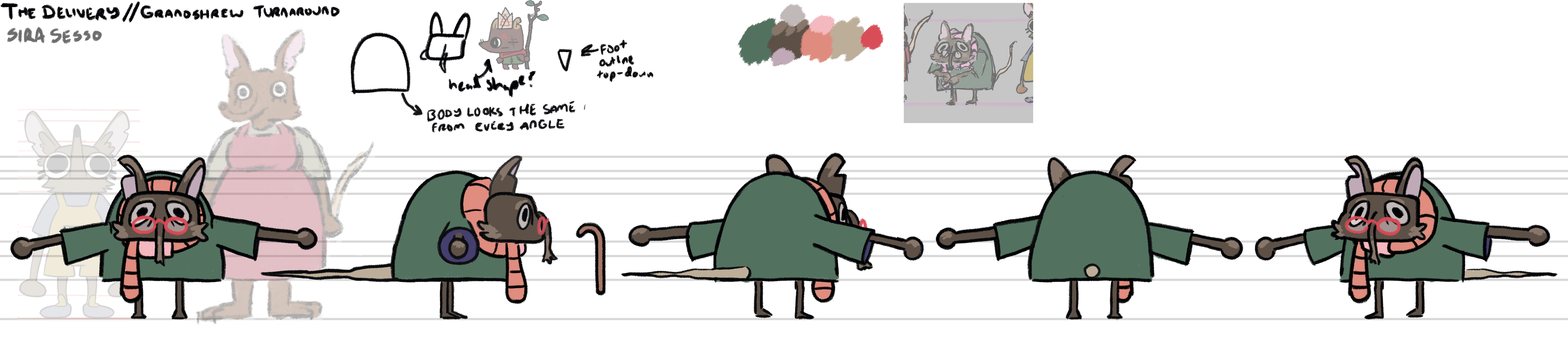 The Grandshrew turnaround for THE DELIVERY