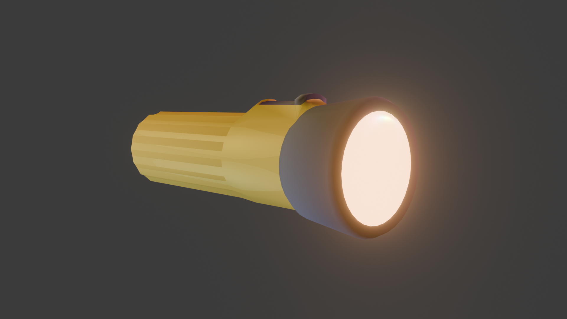 The flashlight model made for the Ellie test animation