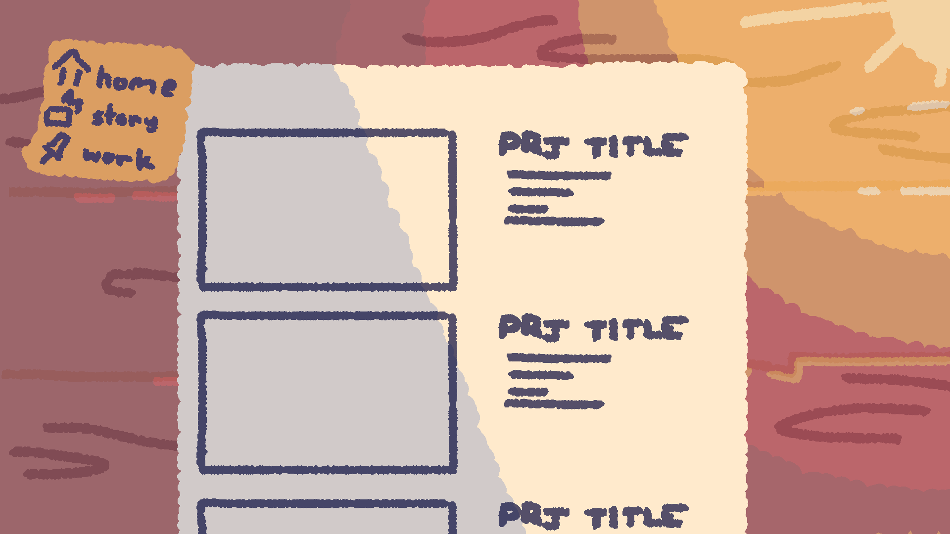 Storyboards Page Concept art